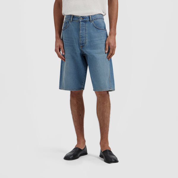 Denim Shorts - Light Indigo