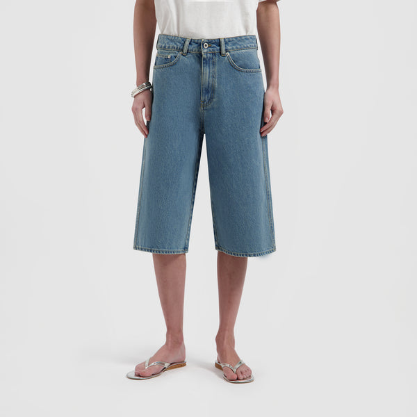 Denim Shorts - Light Indigo