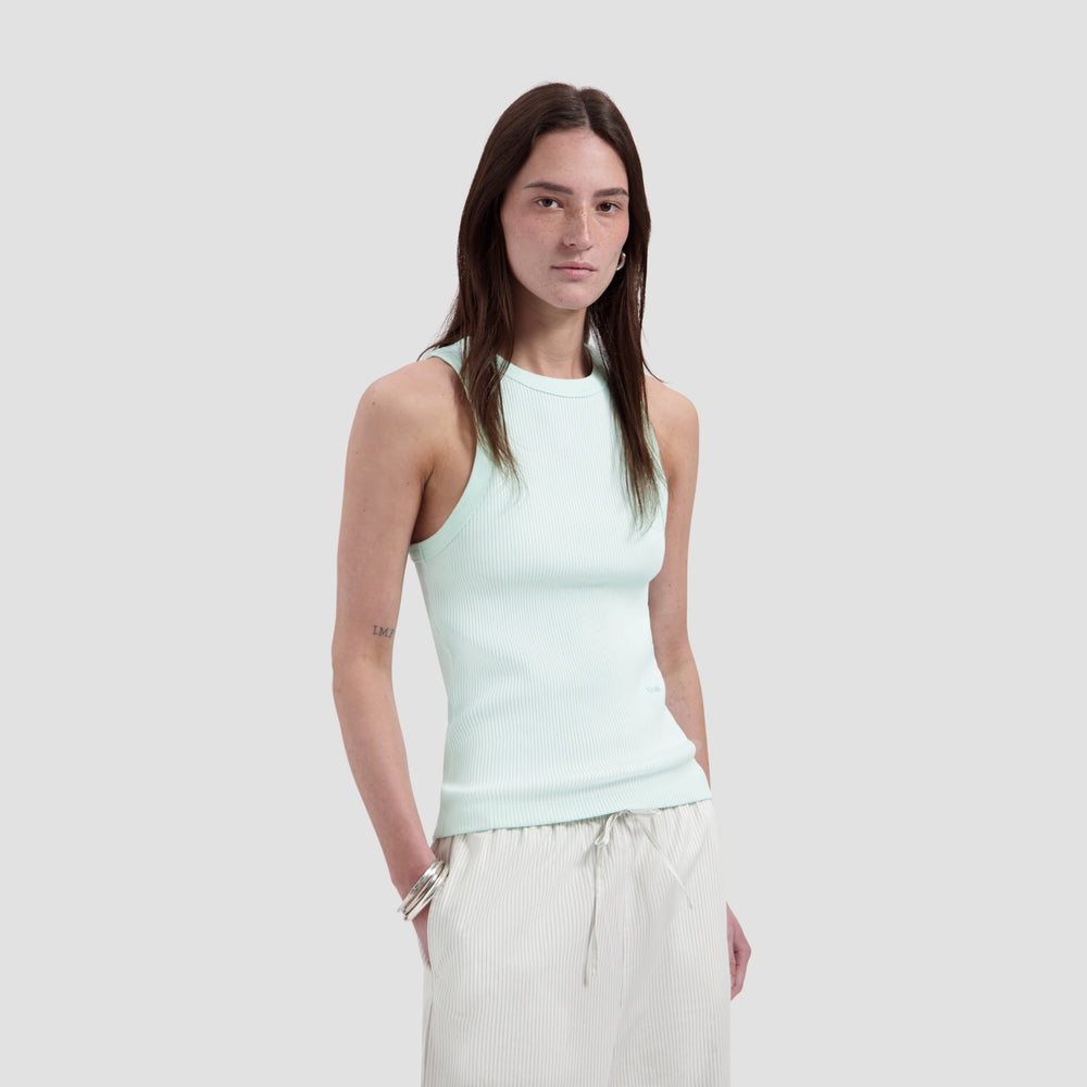 RETRO LOGO RIB TANK TOP | SALT AIR