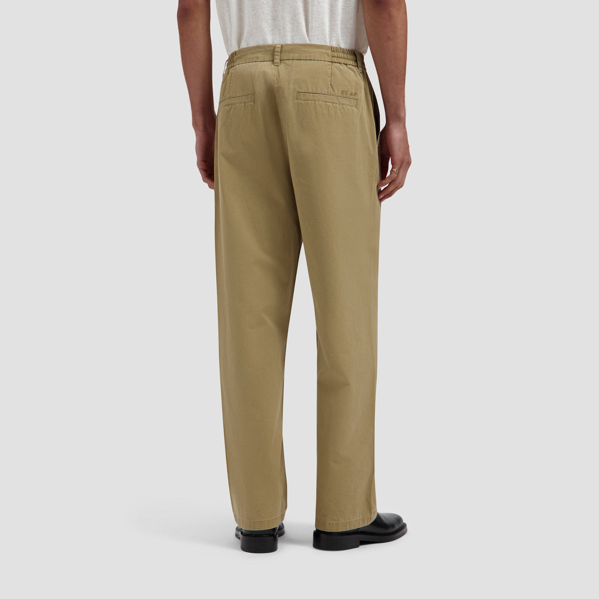 HERRINGBONE PLEATED PANTS | TREEHOUSE