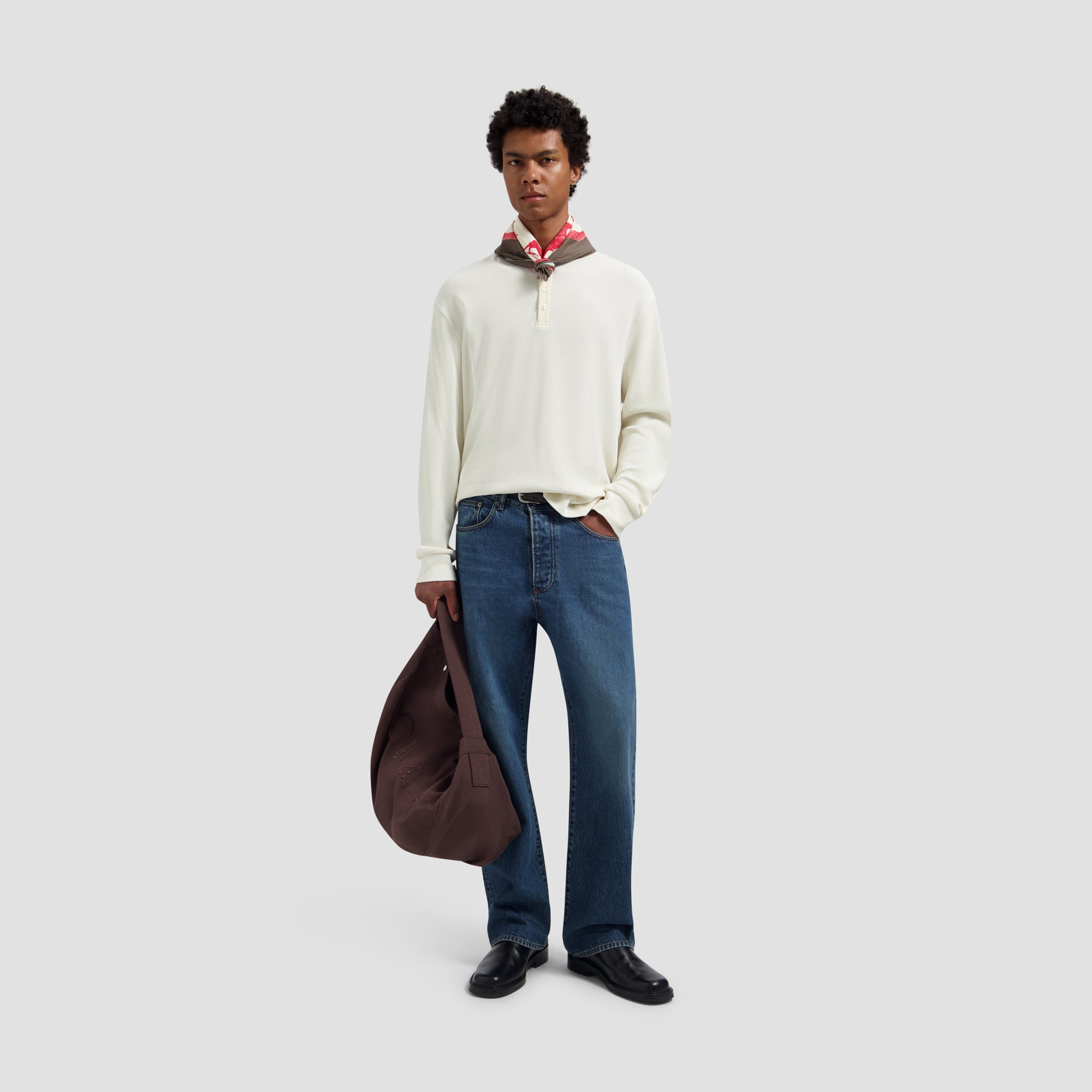 Regular Denim Pant - Mid Blue