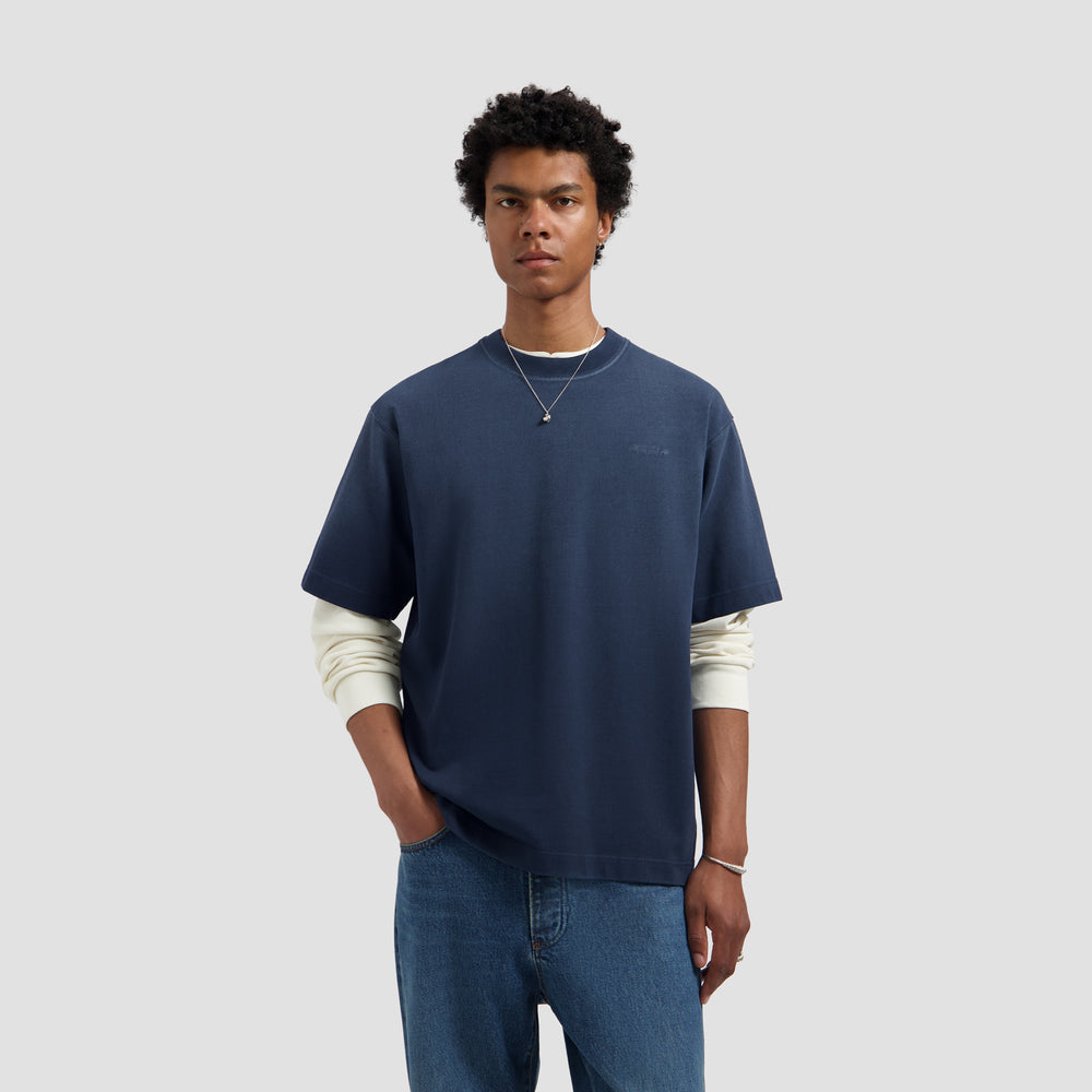 Sprayed Studio Tee - Navy