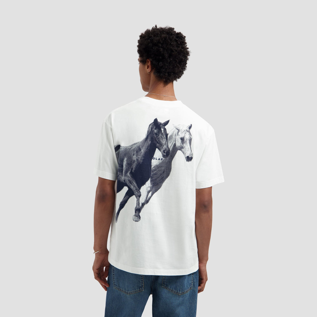 HORSE TEE | OPTICAL WHITE