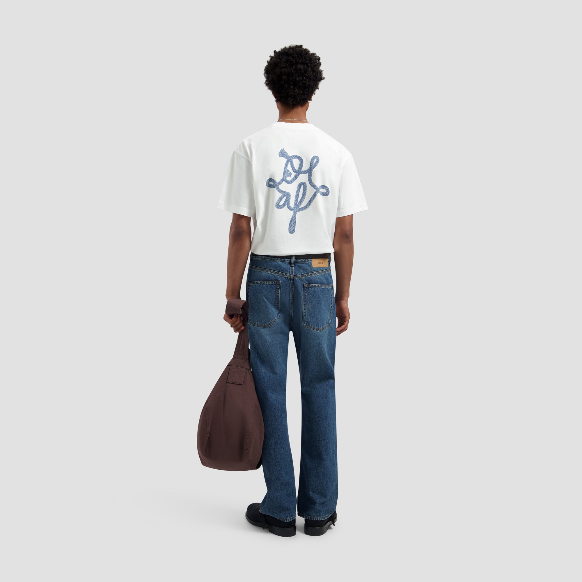 Lasso Signature Tee - Optical White