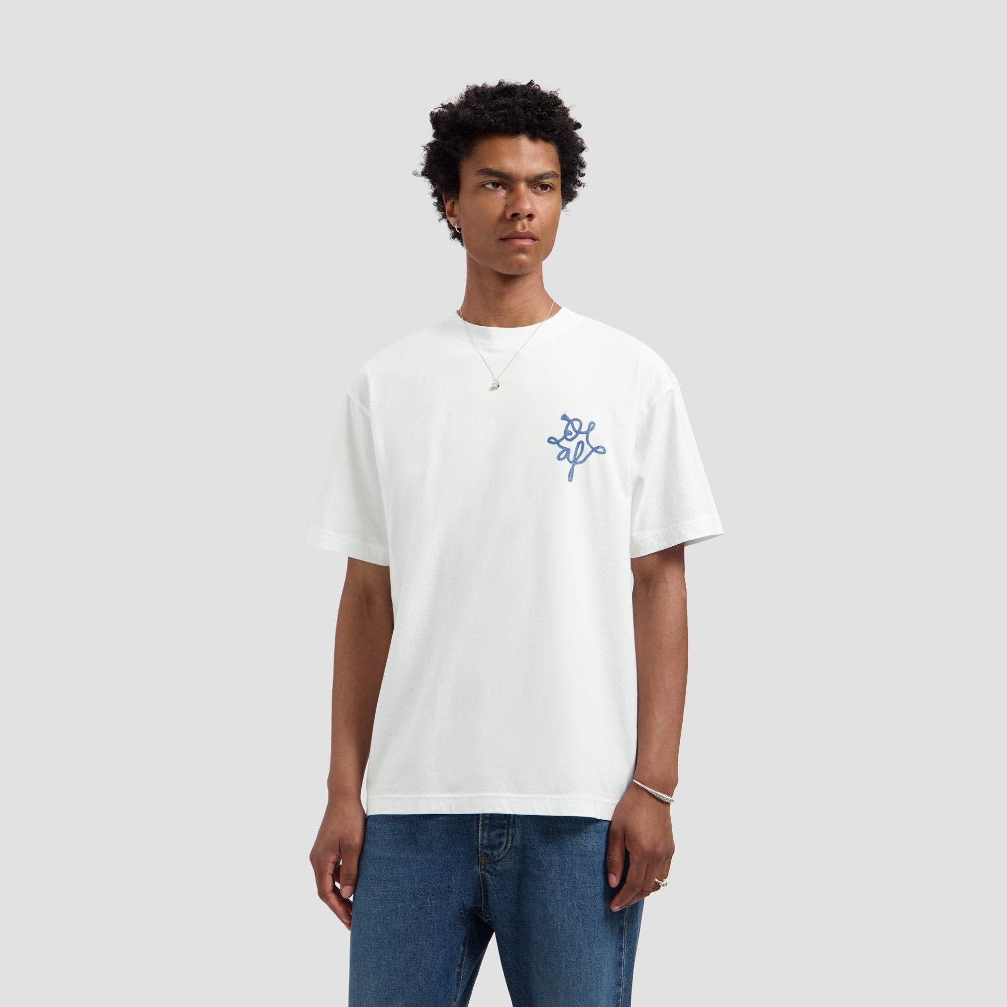 Lasso Signature Tee - Optical White