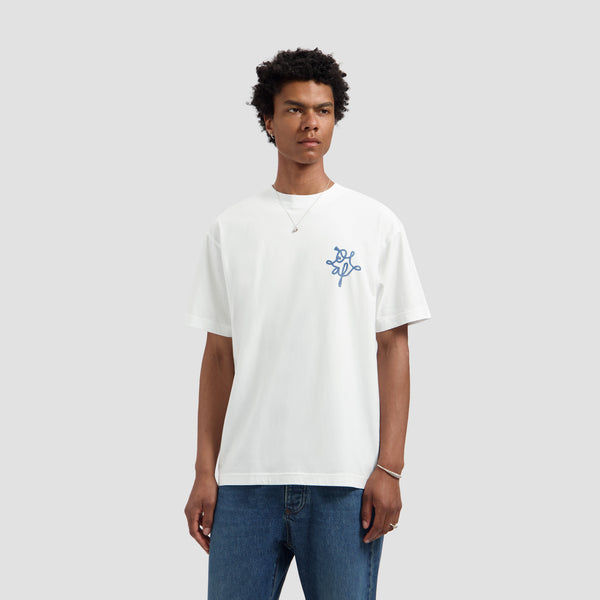 Lasso Signature Tee - Optical White