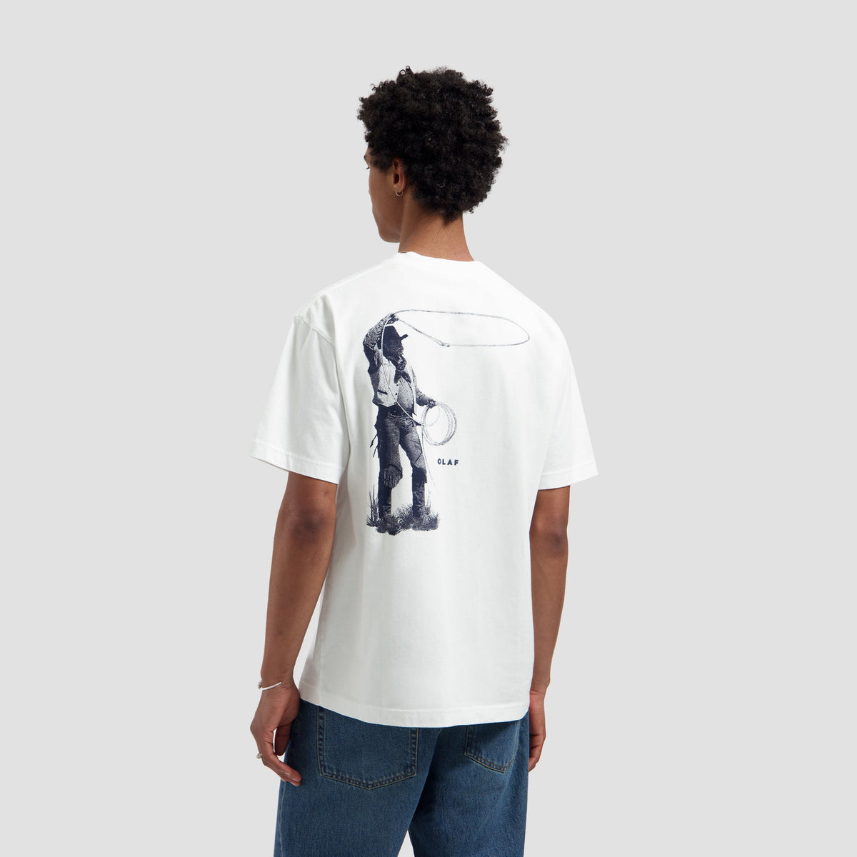 COWBOY TEE | OPTICAL WHITE