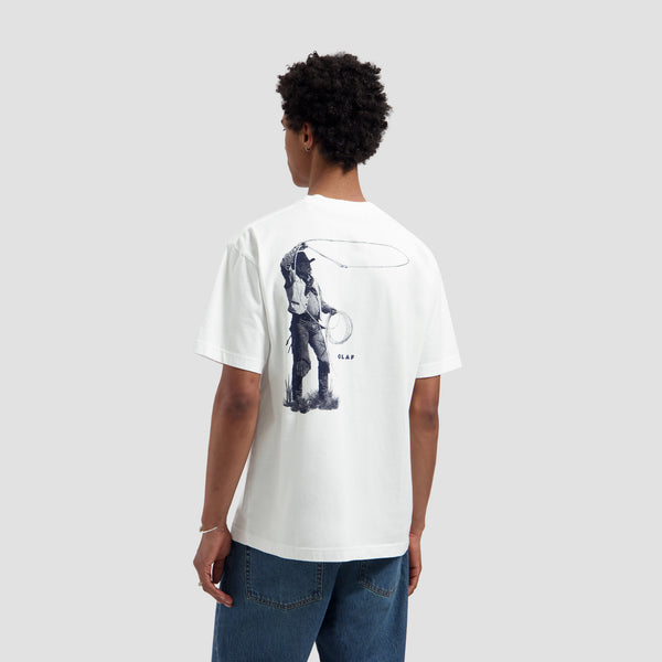 Cowboy Tee - Optical White