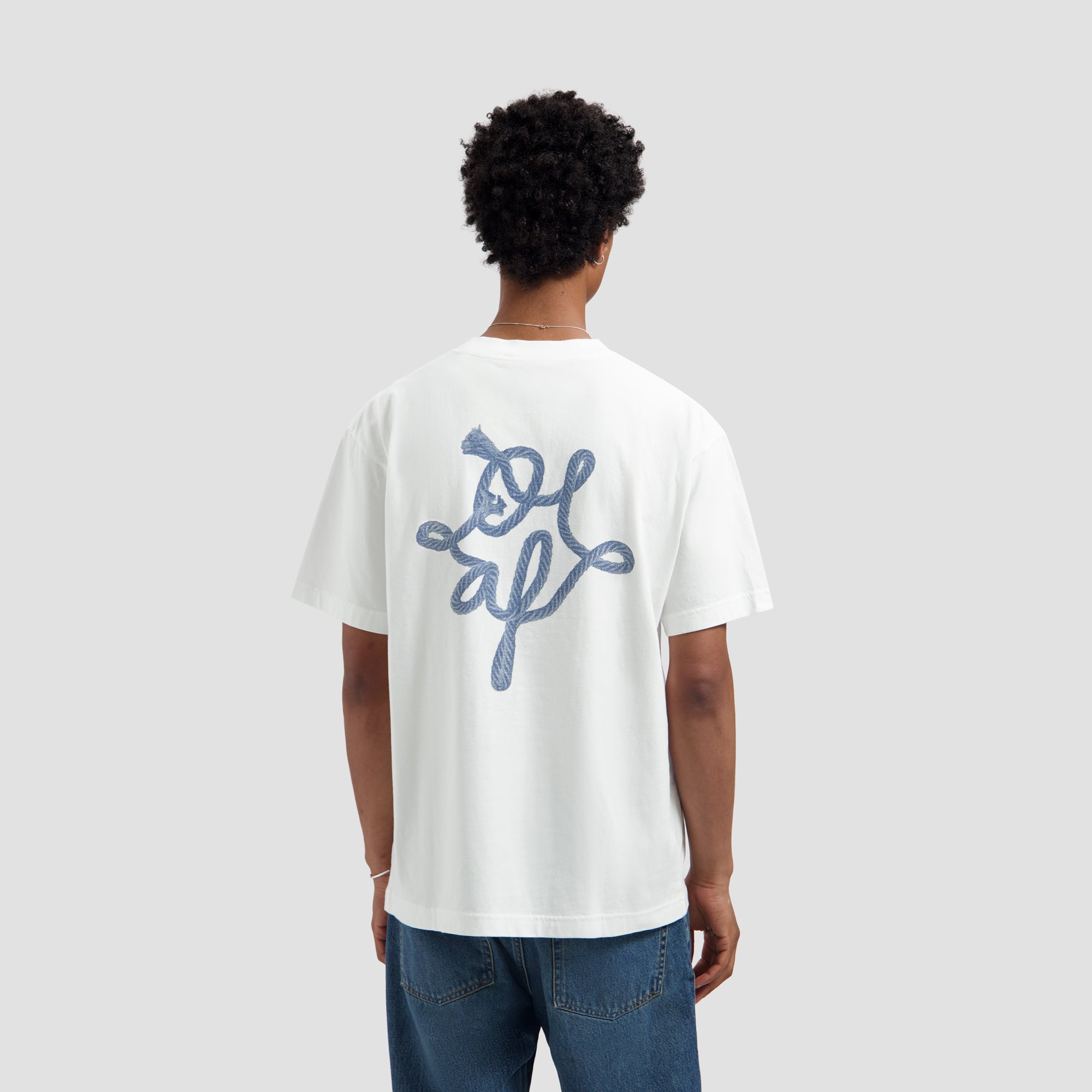 Lasso Signature Tee - Optical White