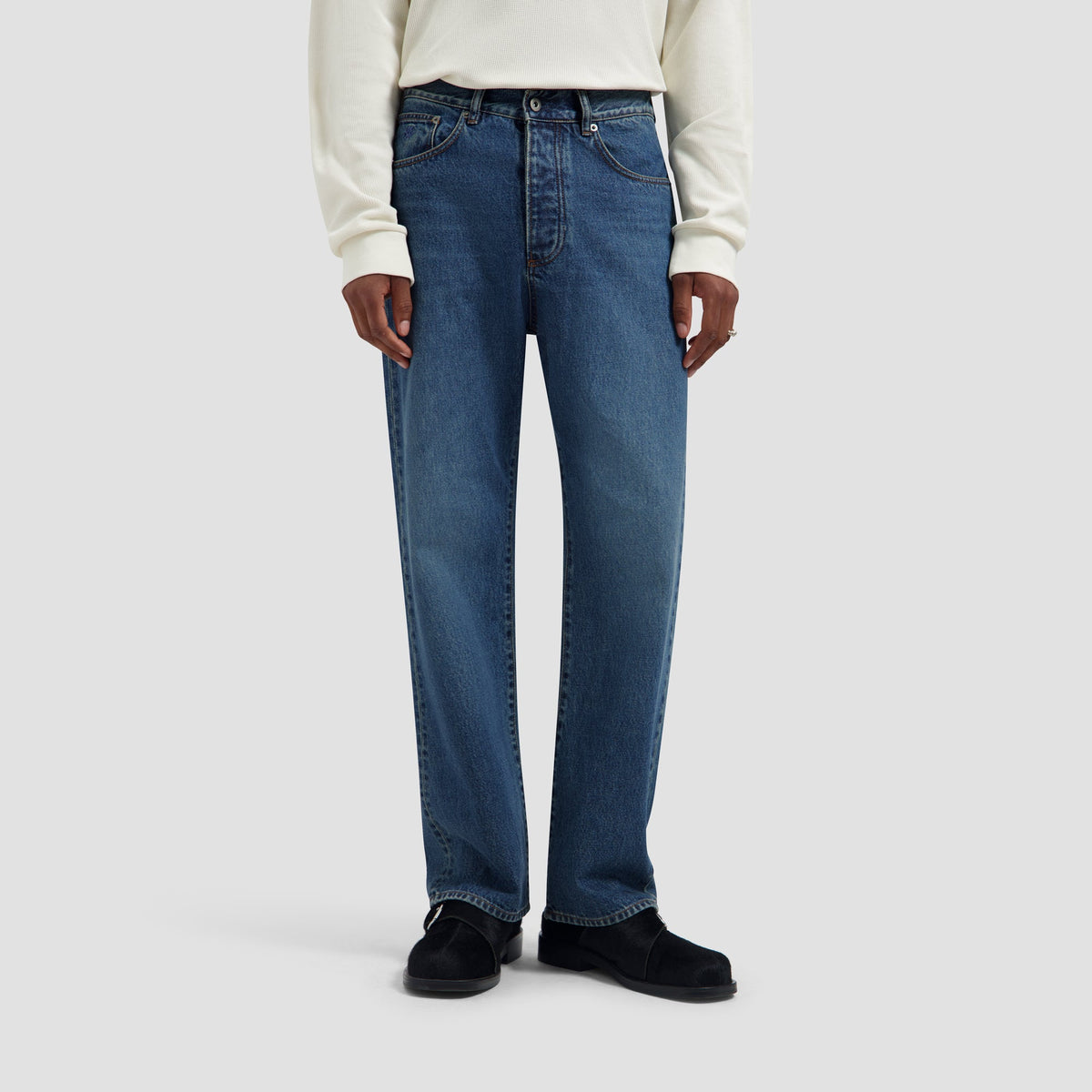 REGULAR DENIM PANT | MID BLUE