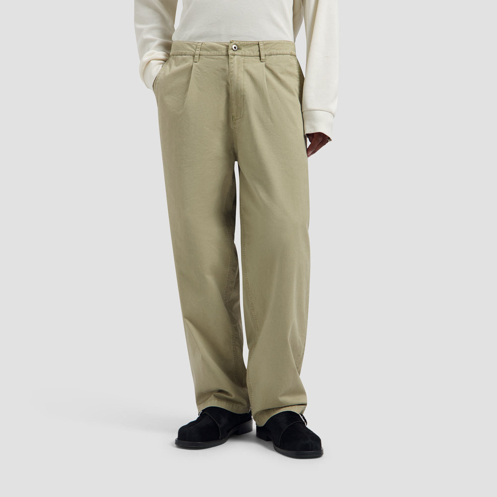 WASHED BARREL LEG PANT | ANCIENT SCROLL