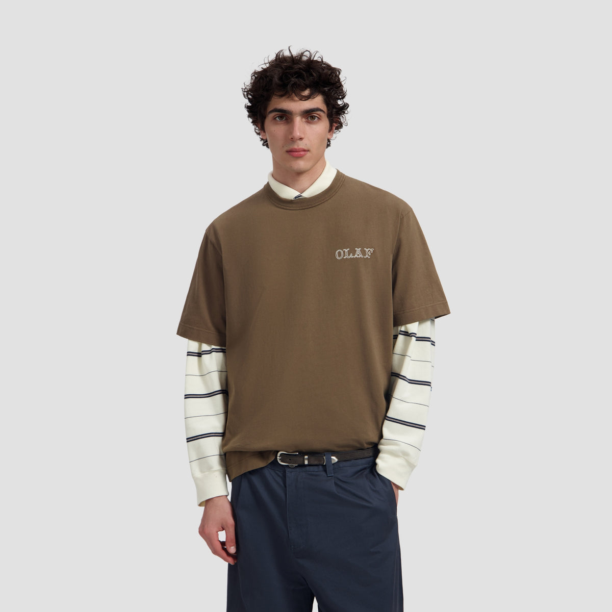 WESTERN LOGO TEE | CHOCOLATE CHIP