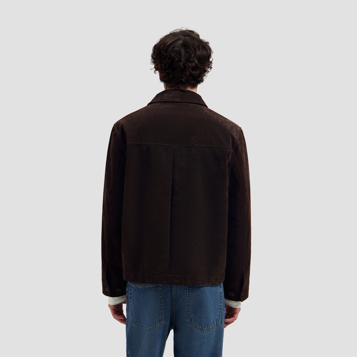 SUEDE JACKET | CHOCOLATE PLUM