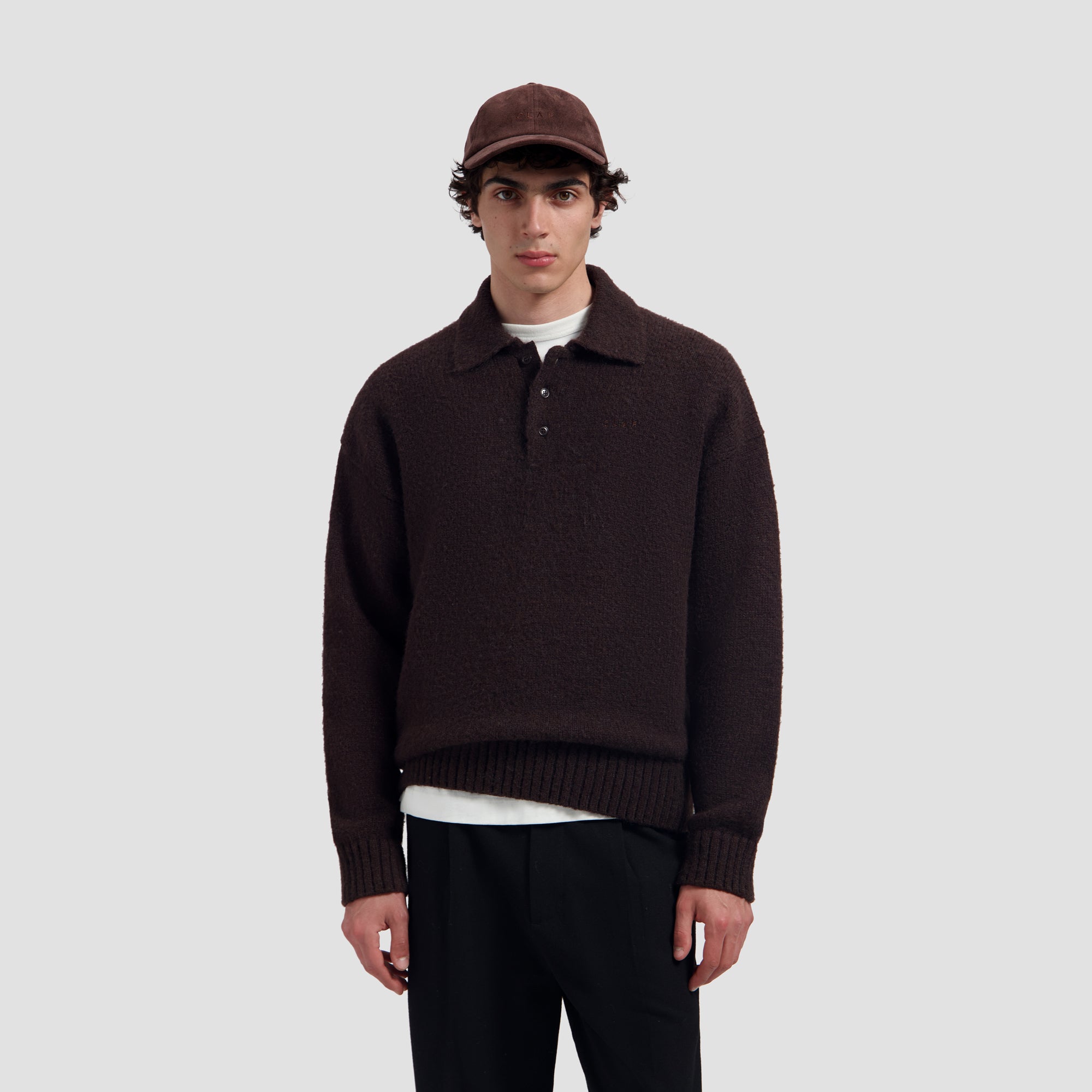 Microsuede Cap - Chocolate Plum