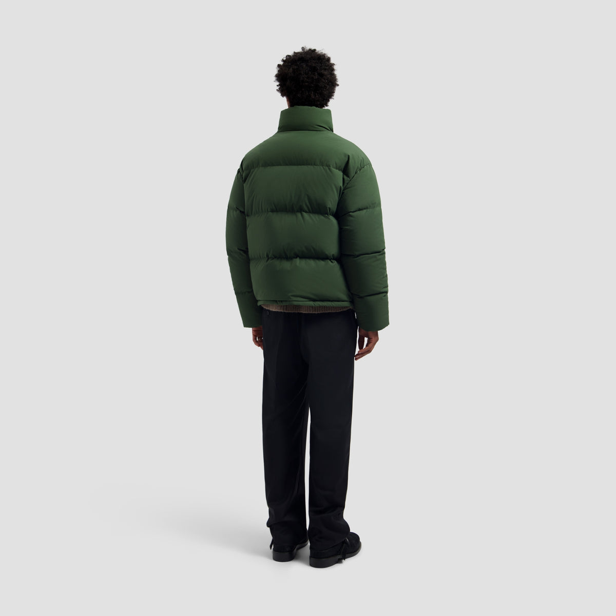 RIPSTOP PUFFER JACKET | KOMBU GREEN
