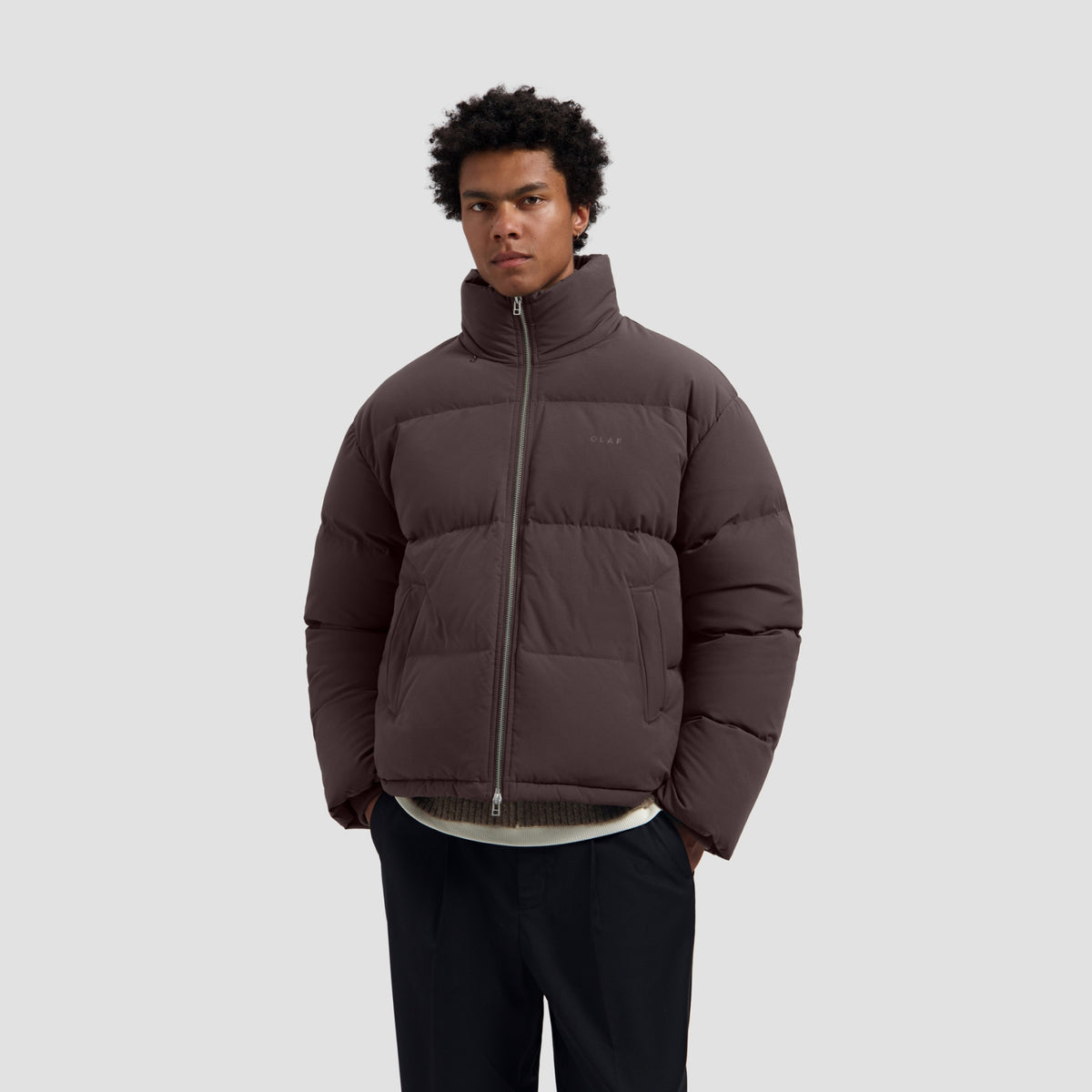 PUFFER JACKET | CHOCOLATE PLUM