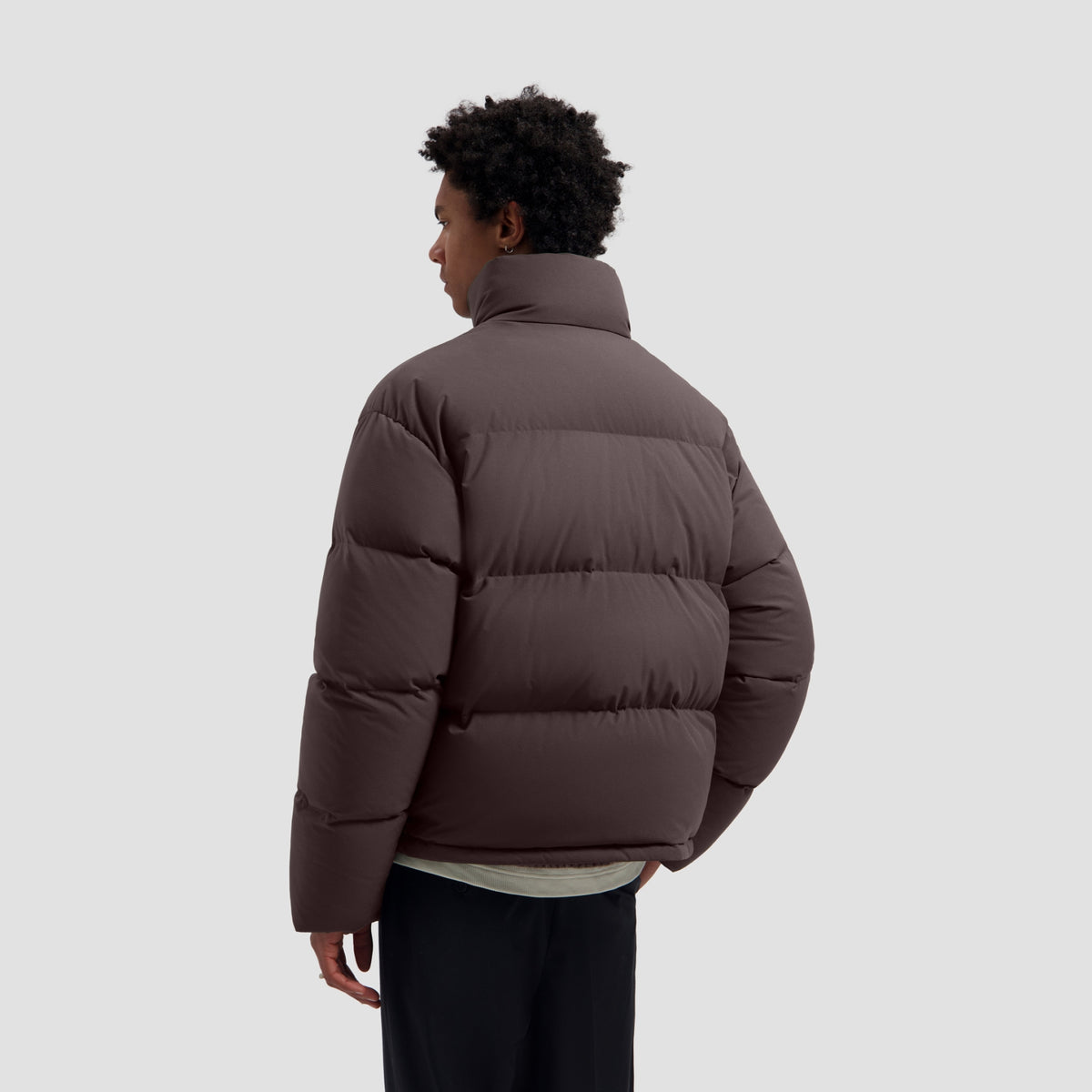 PUFFER JACKET | CHOCOLATE PLUM