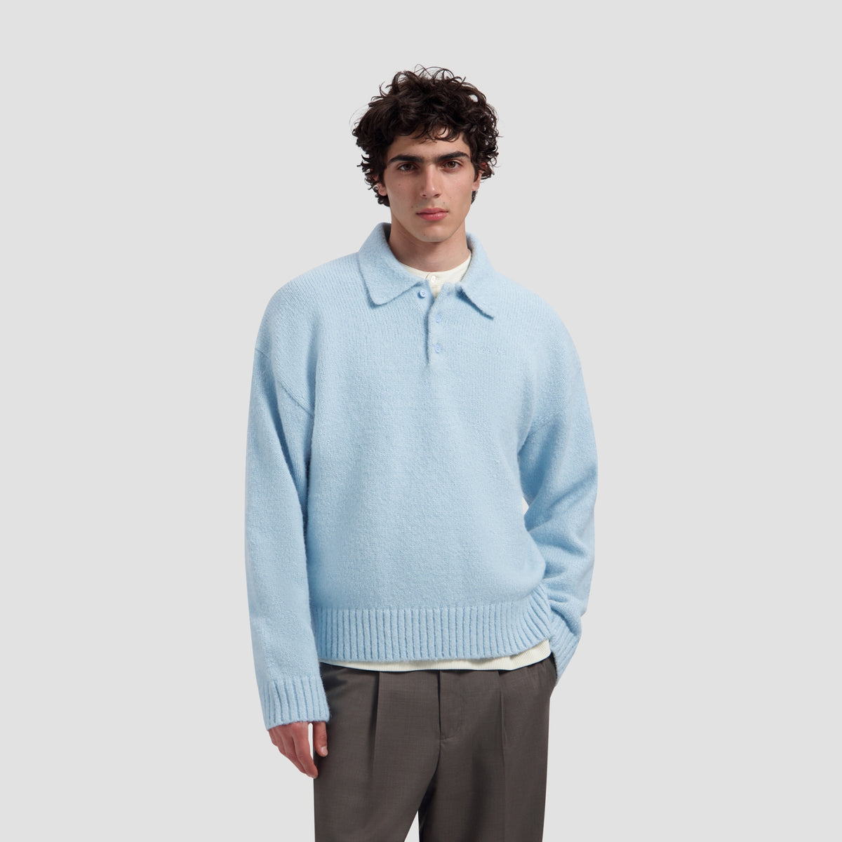 OVERSIZED KNITTED POLO | WINDSURFER