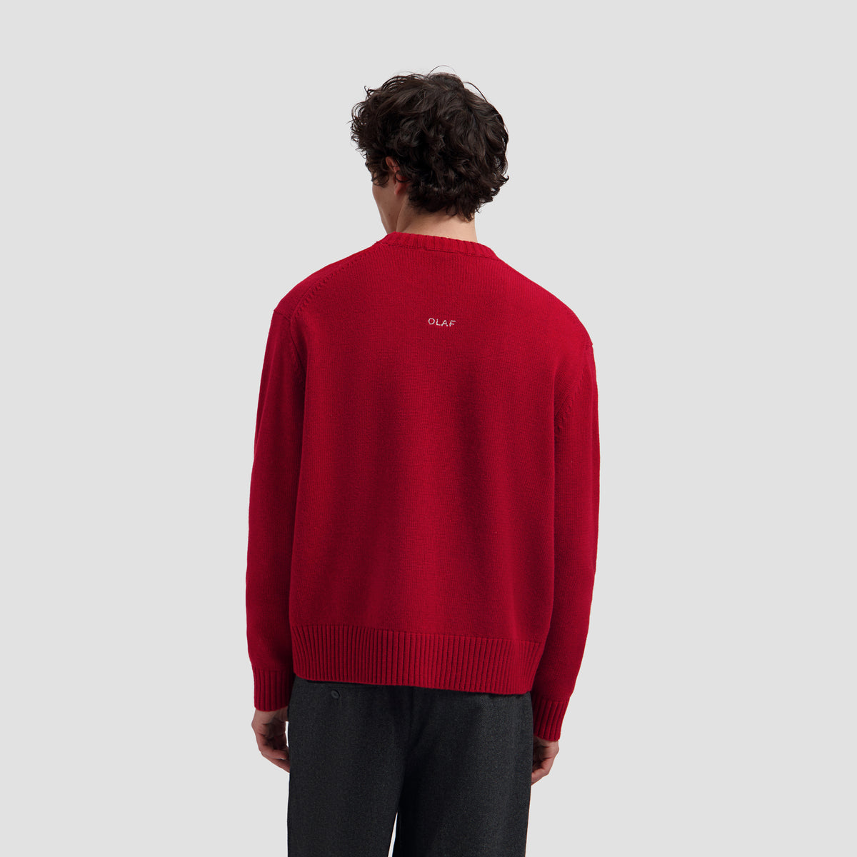 Essential Knitted Crewneck - Adrenaline Rush
