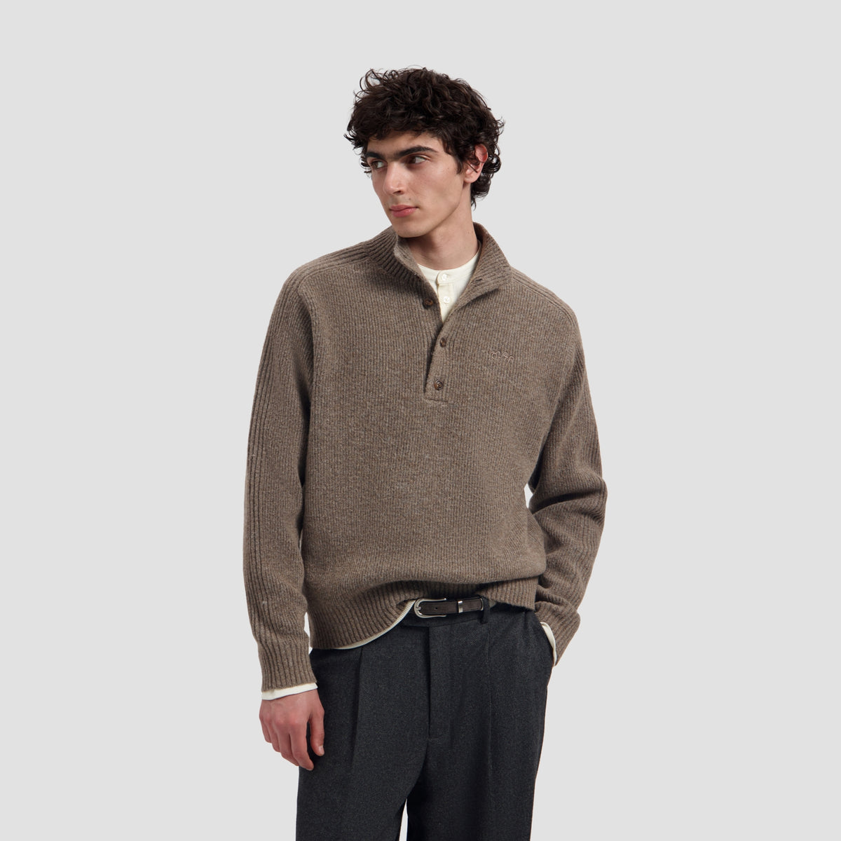 KNITTED MOCK NECK | TREEHOUSE