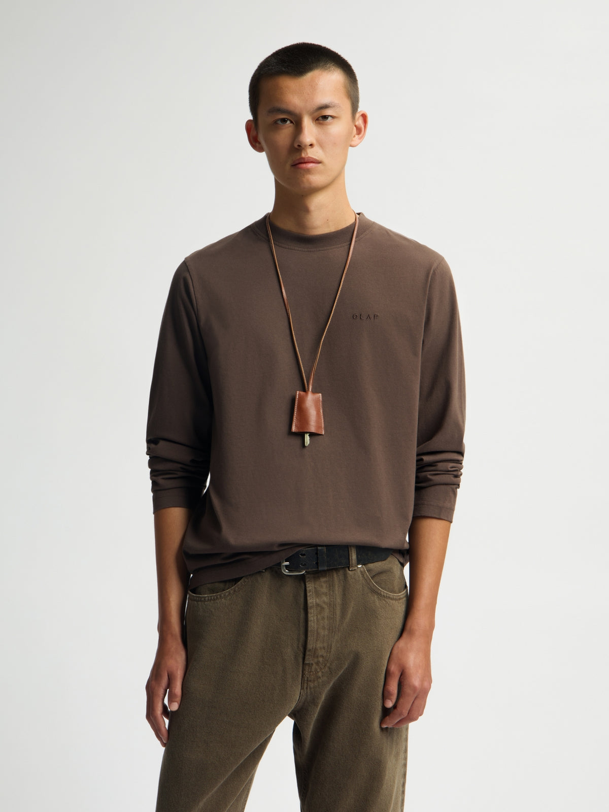 OLAF DOILY LS TEE | BRACKEN