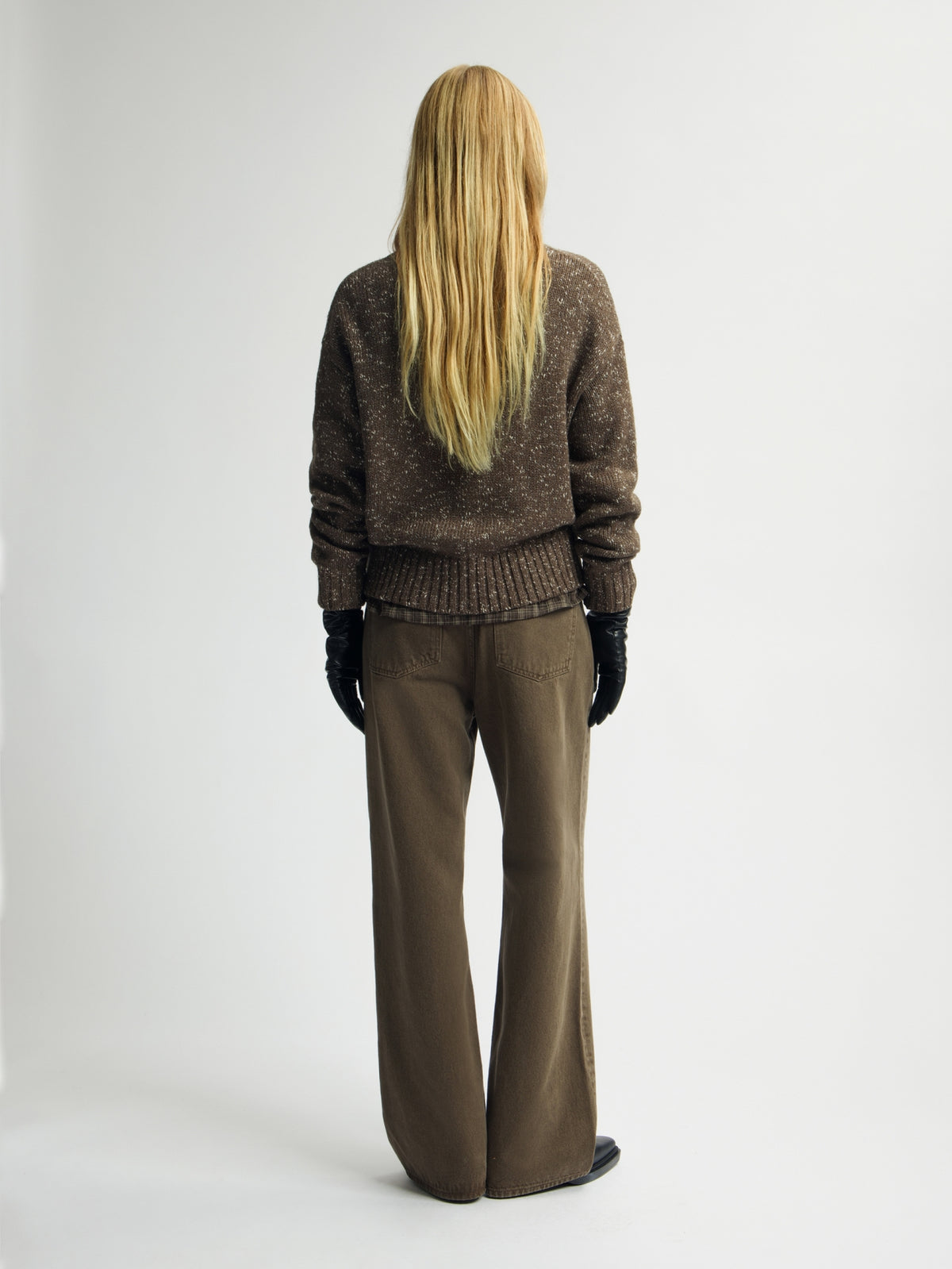 WASHED TWILL DENIM PANT | BRACKEN