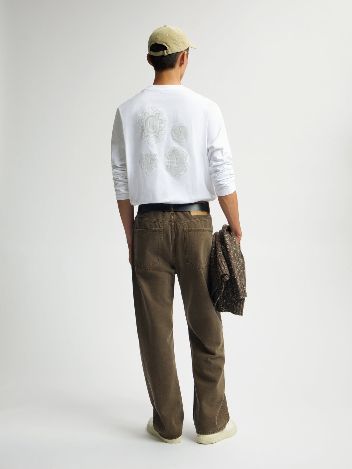 OLAF DOILY LS TEE | OPTICAL WHITE