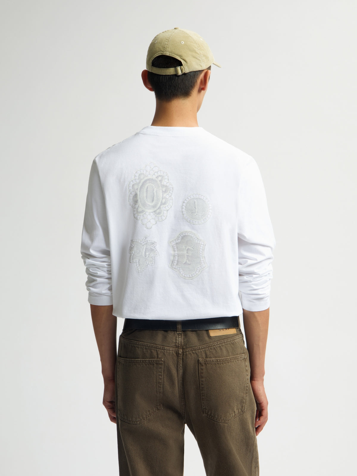 OLAF DOILY LS TEE | OPTICAL WHITE