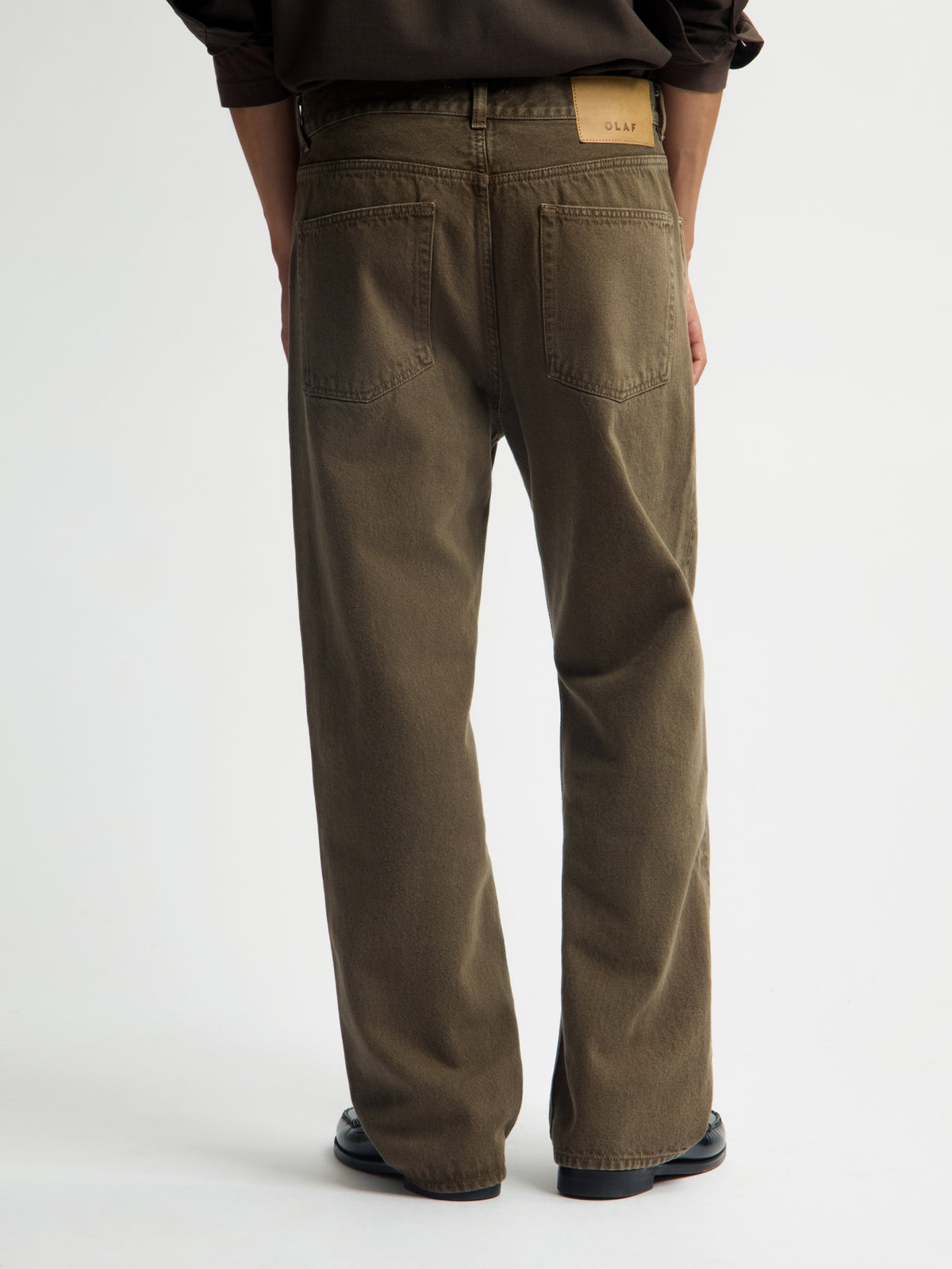 WASHED TWILL REGULAR PANT | BRACKEN