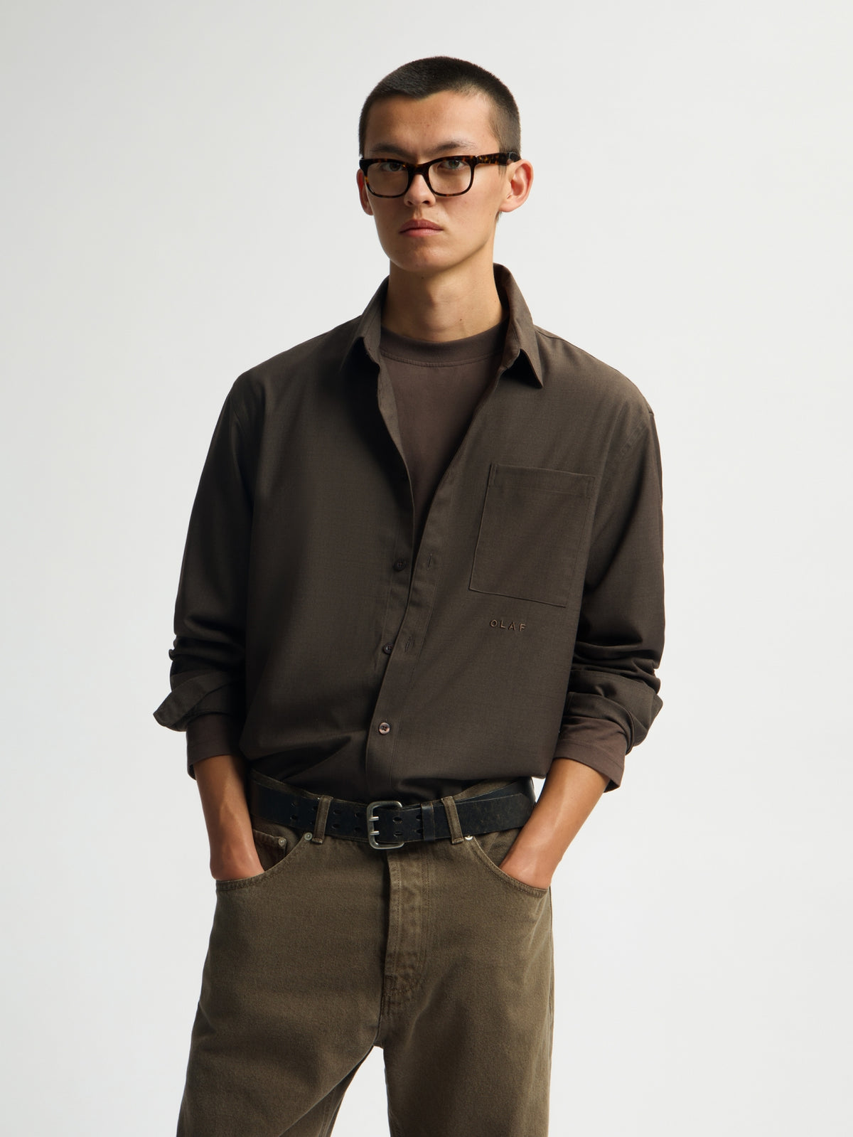 RELAXED LS SHIRT | BRACKEN