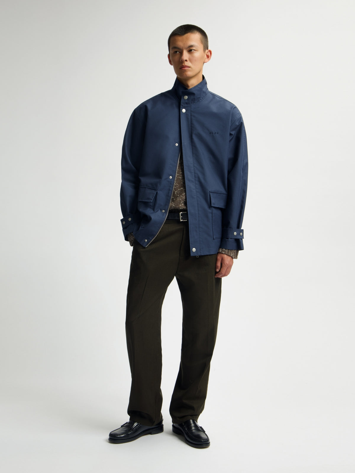 OVERSIZED UTILITY JACKET | NAVY