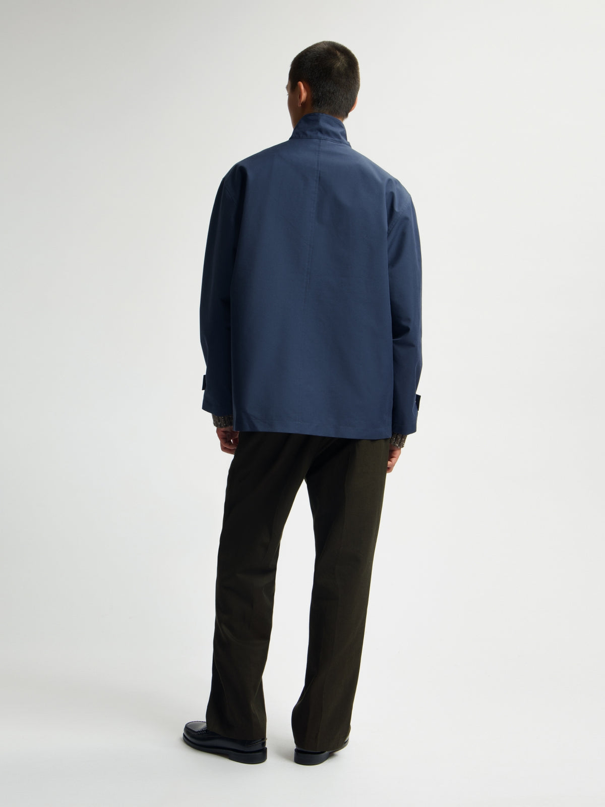 OVERSIZED UTILITY JACKET | NAVY