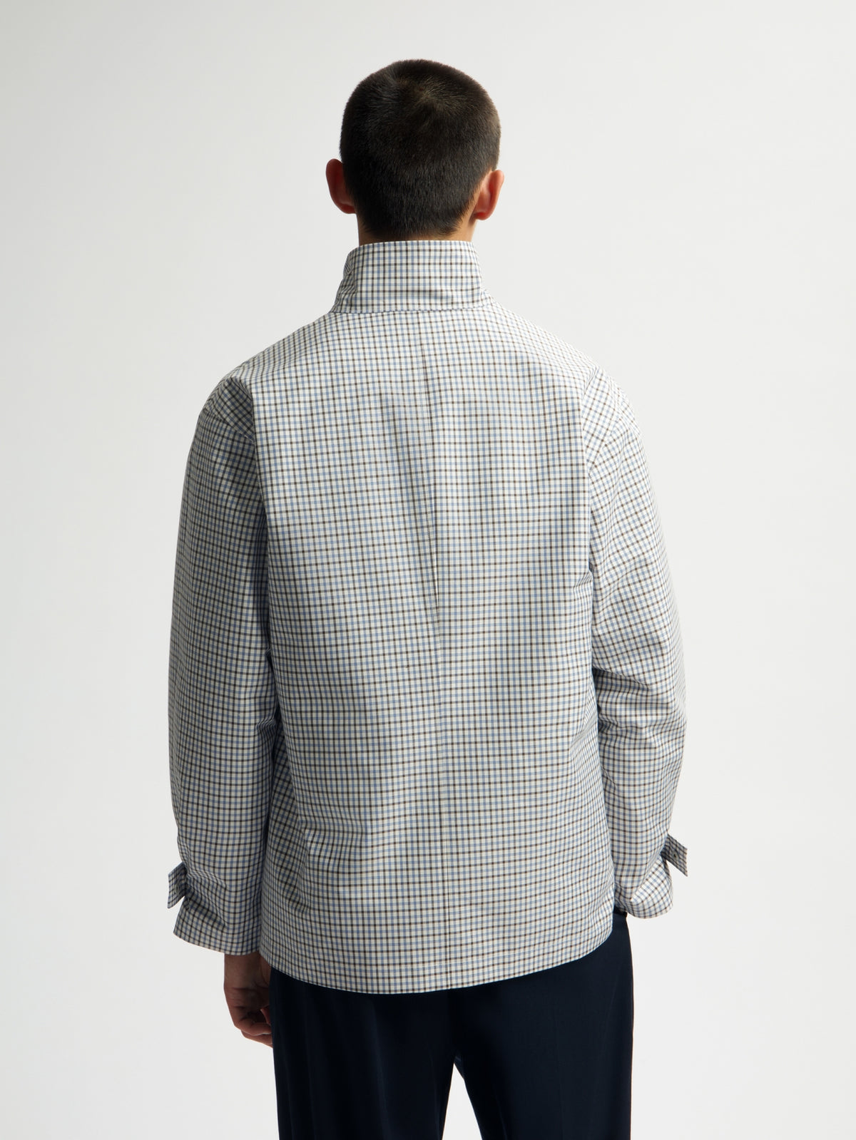 OVERSIZED UTILITY JACKET | BRACKEN / DUSTY BLUE