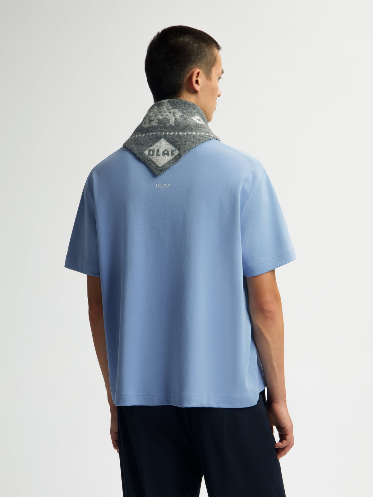 ESSENTIAL TEE | DUSTY BLUE