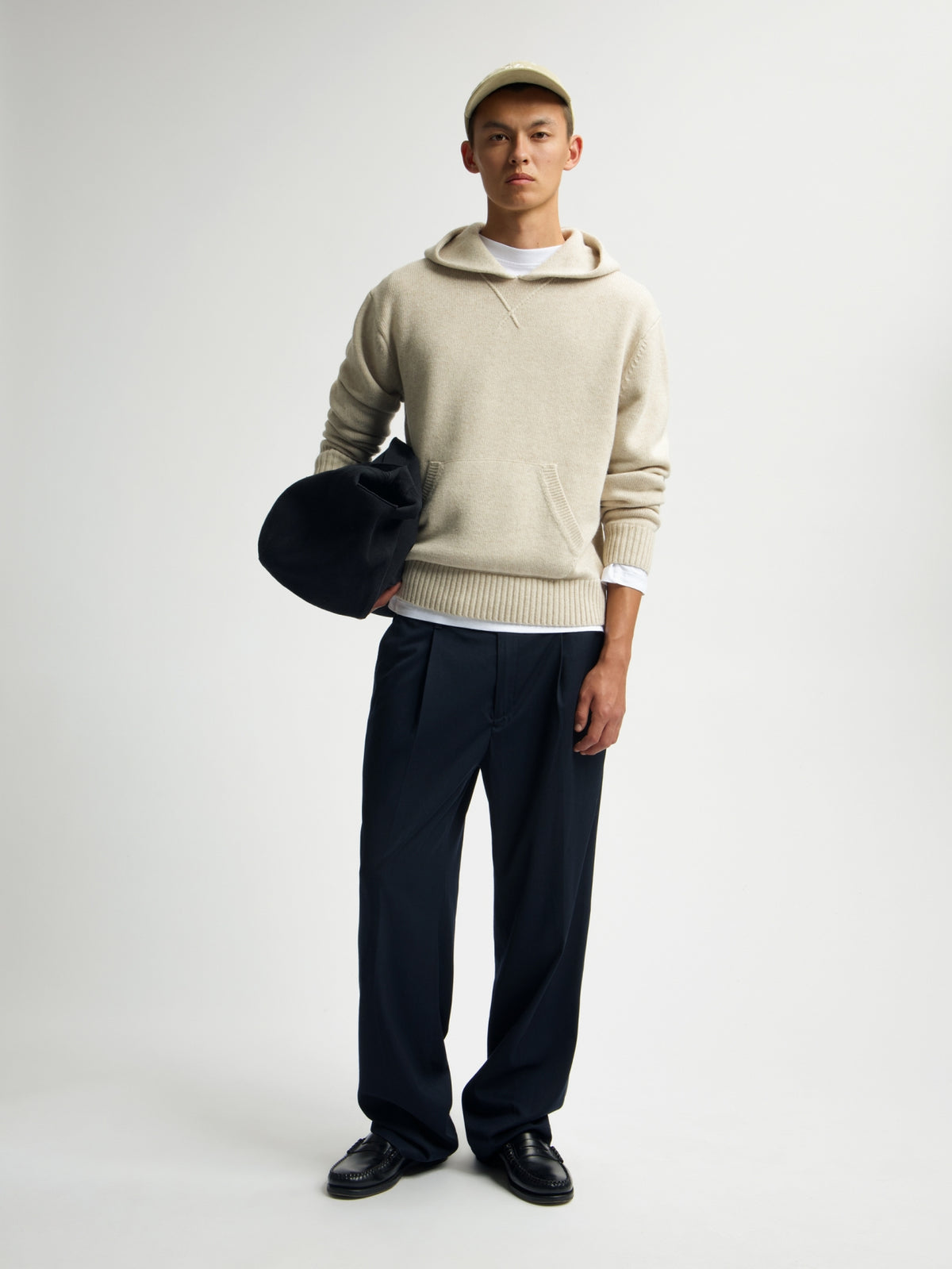 ESSENTIAL KNITTED HOODIE | ANCIENT SCROLL