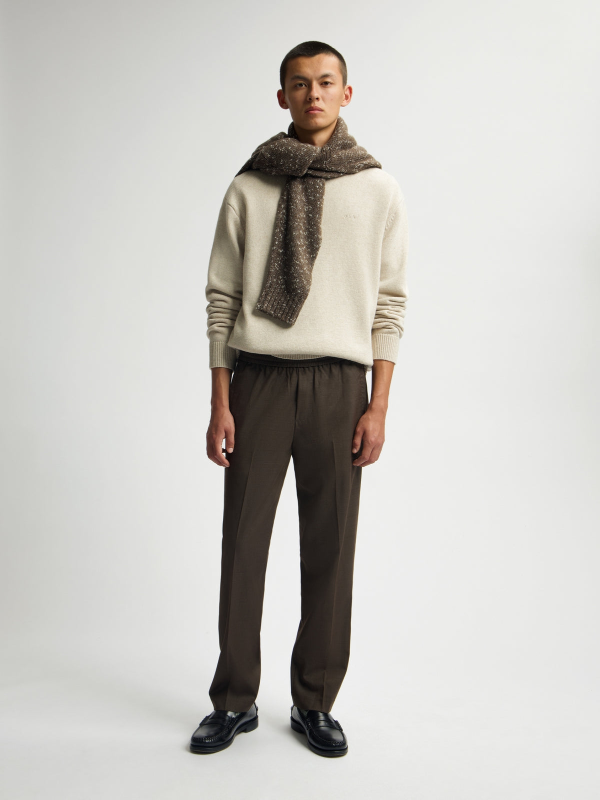 SLIM ELASTICATED PANT | BRACKEN