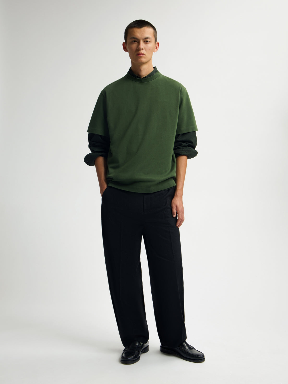 ESSENTIAL TEE | KOMBU GREEN