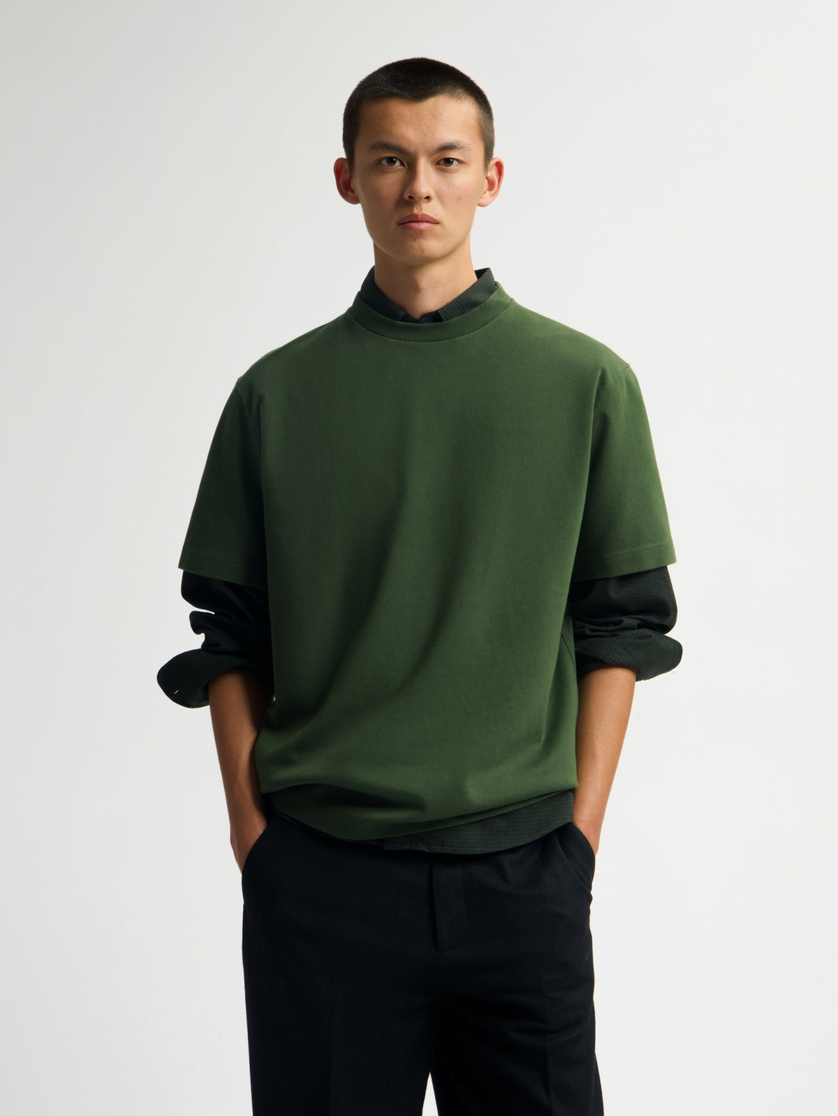 ESSENTIAL TEE | KOMBU GREEN