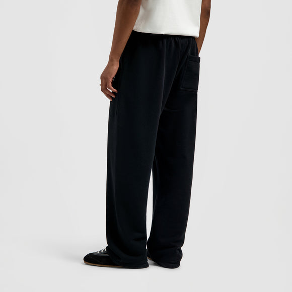 Signature Straight Leg Sweat Pant - Black