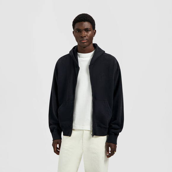 Signature Zip Hoodie - Black