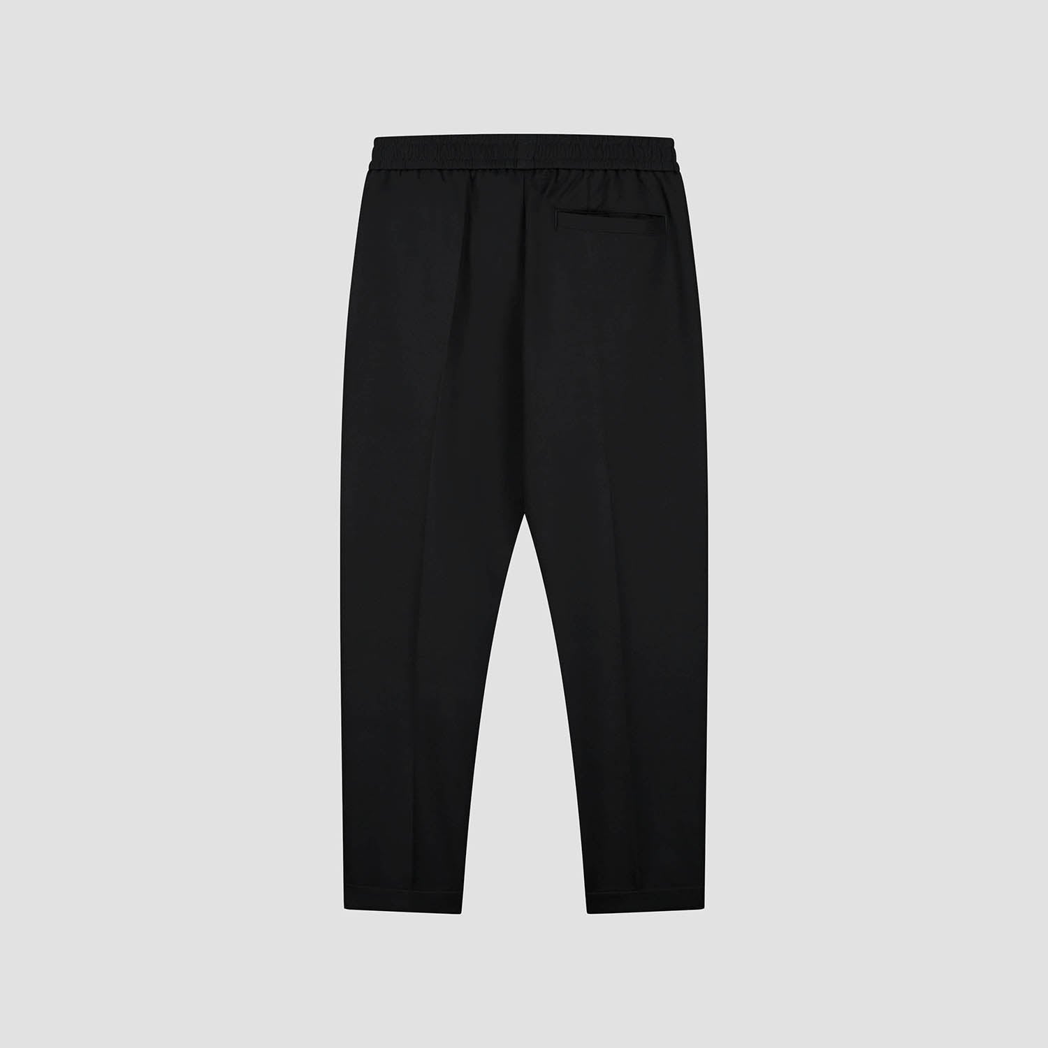 Slim Elasticated Trousers - Black