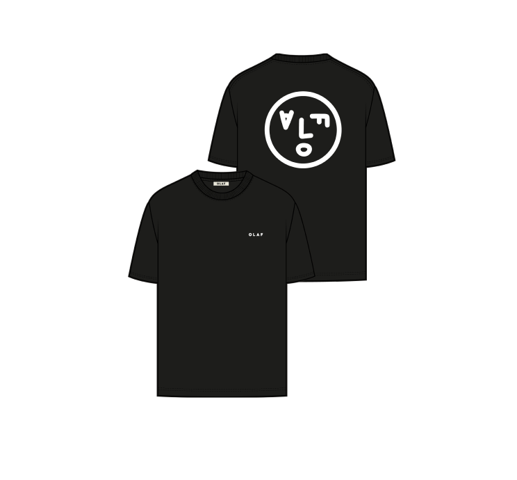 FACE TEE | BLACK