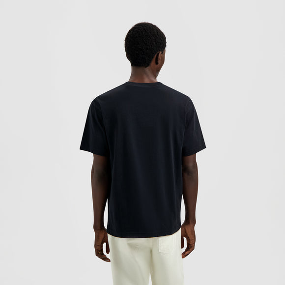 Taped Ladder SS Tee - Black