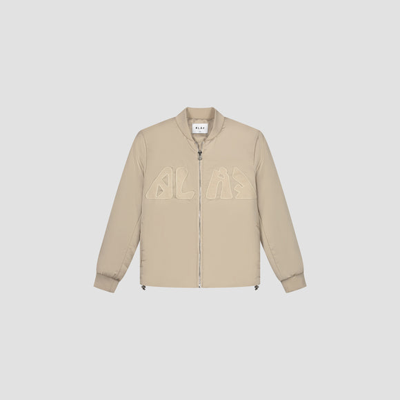 WMN Satin Bomber - Off White