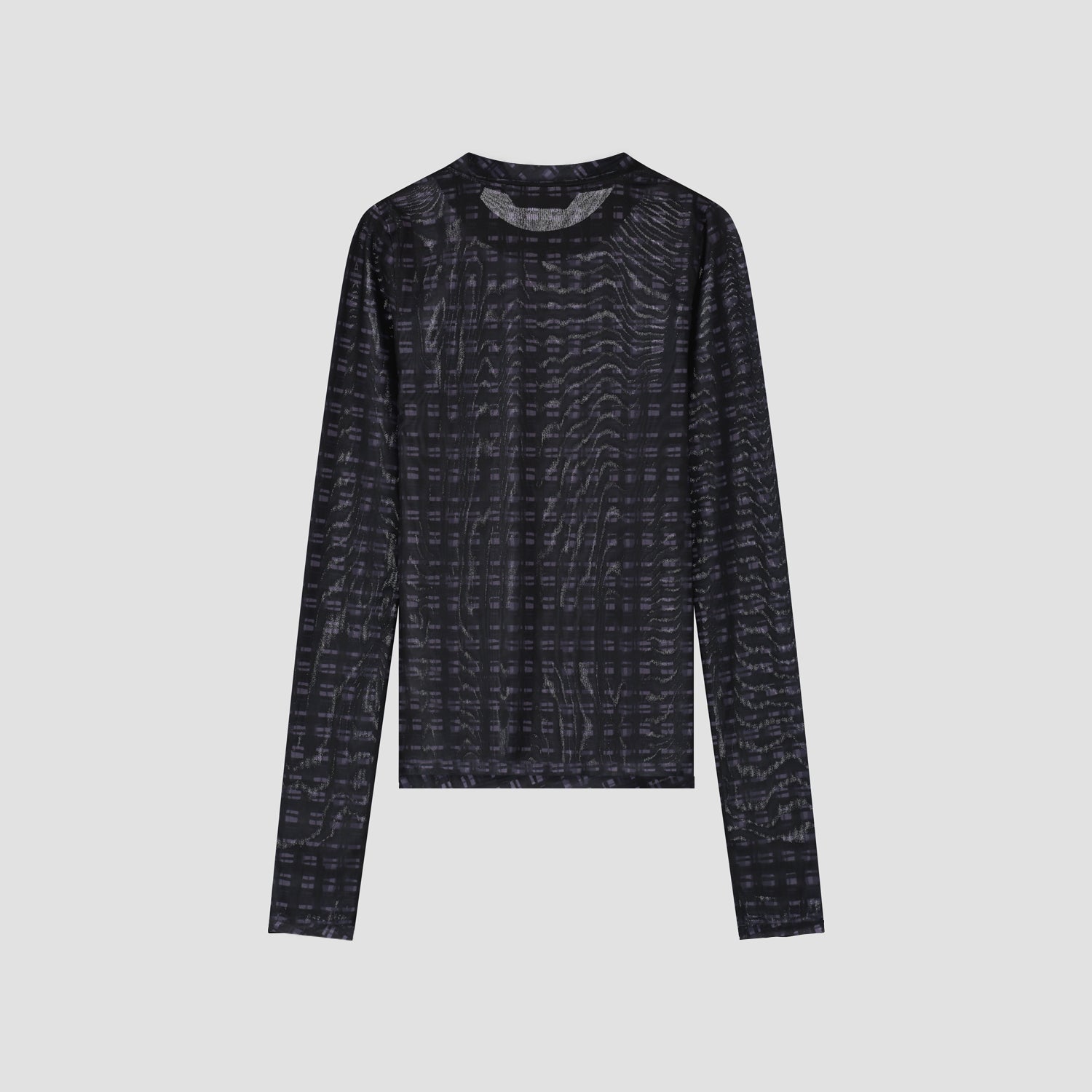 WMN Window Check Top - Black