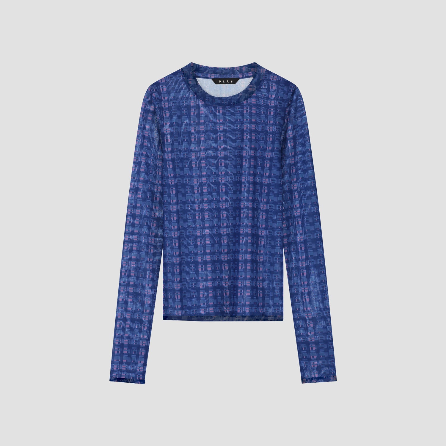 WMN Window Check Top - Blue