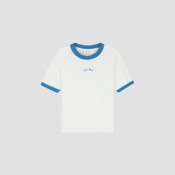 WMN Ringer Tee - White