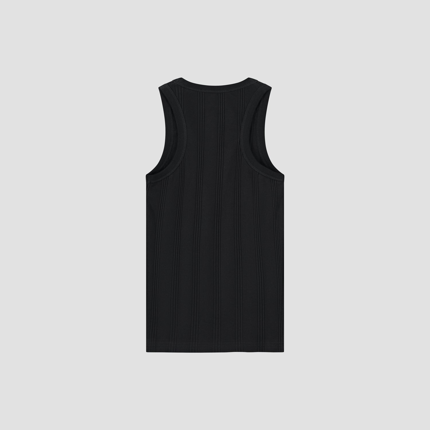 WMN Rib Tank Top - Black
