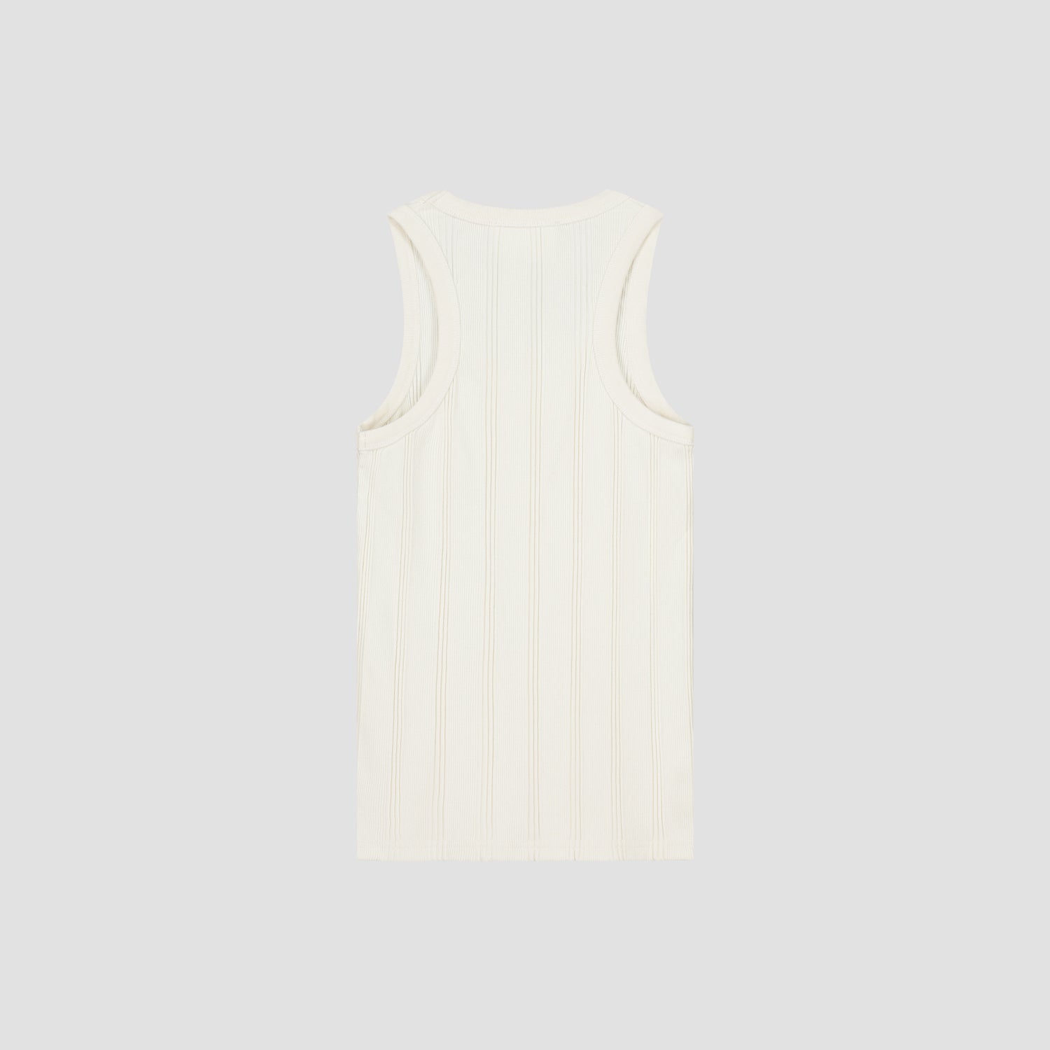 WMN Rib Tank Top - Off White