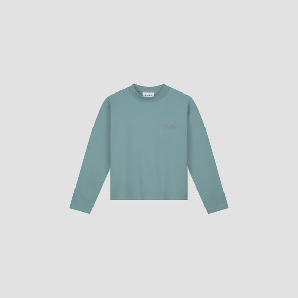 WMN Outline Logo LS - Light Teal Blue